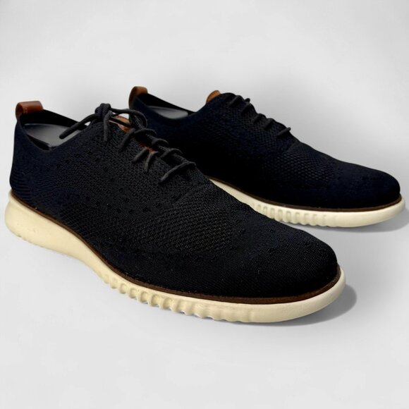 Cole Haan Other - Cole Haan Zerøgrand Stitchlite Oxford Men’s Black Size 11 [C27568] Casual